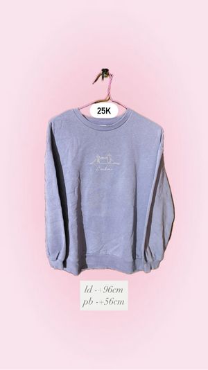 sweater ungu