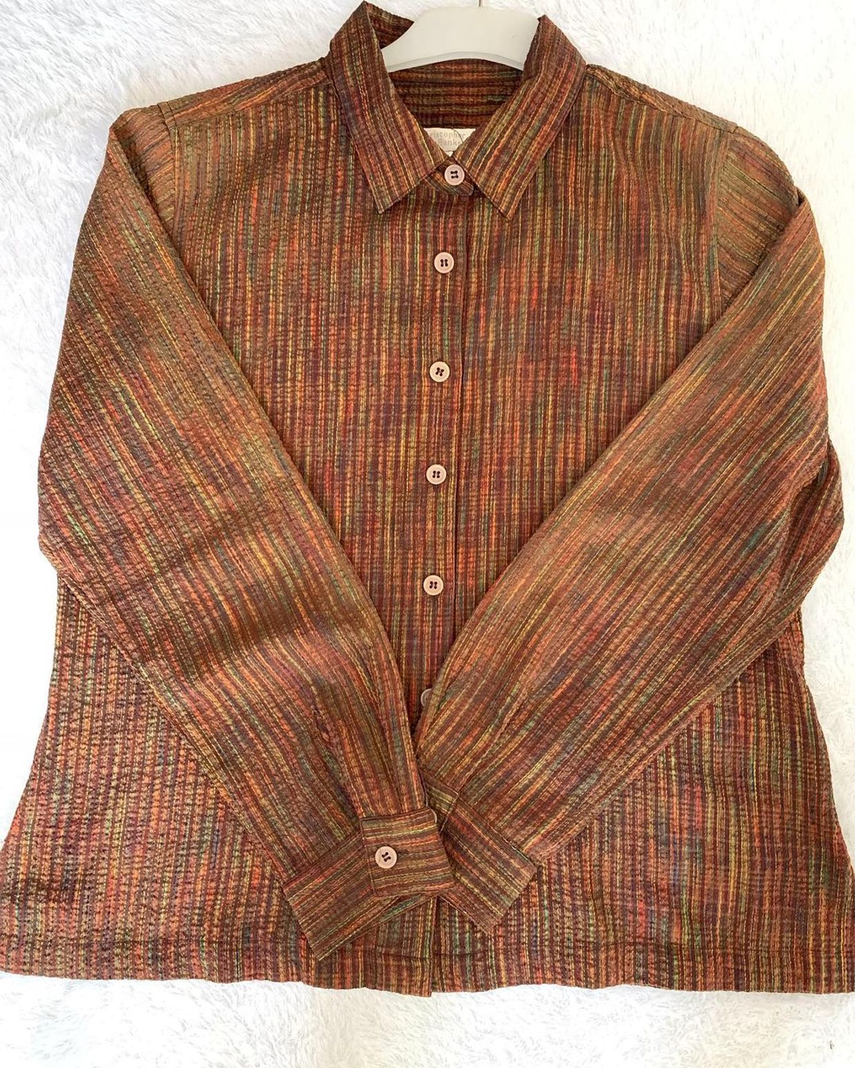 Shirt Wanita pink brown