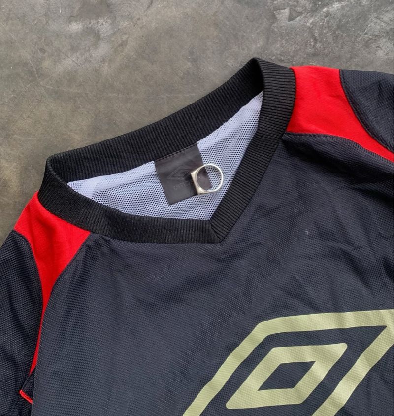 00’s - Umbro jersey Ls Twotone (inner mesh), foto 6