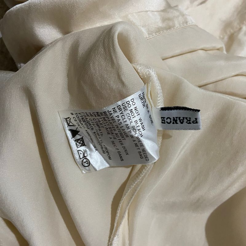 ann demeulemeester silk top 2000an, foto 8