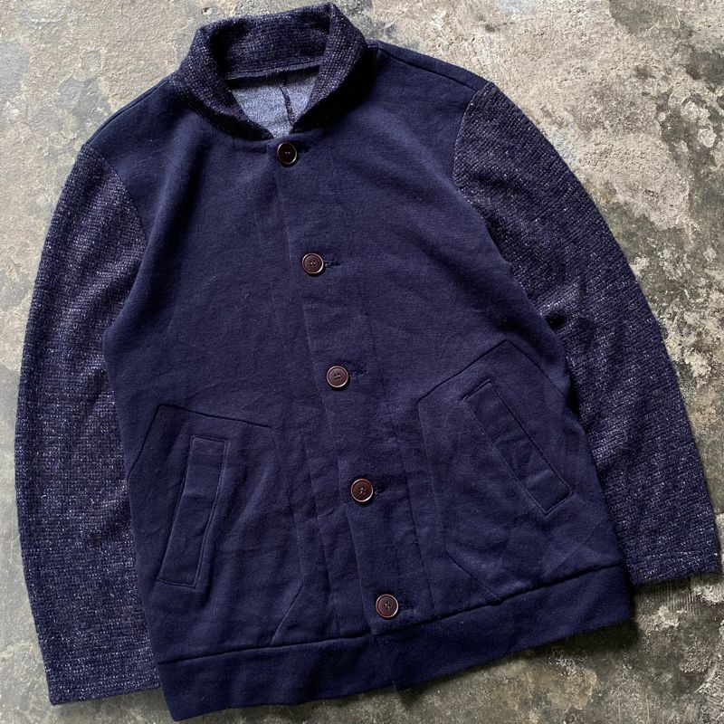 Royal Blue Knit Shawl Cardigan, foto 5