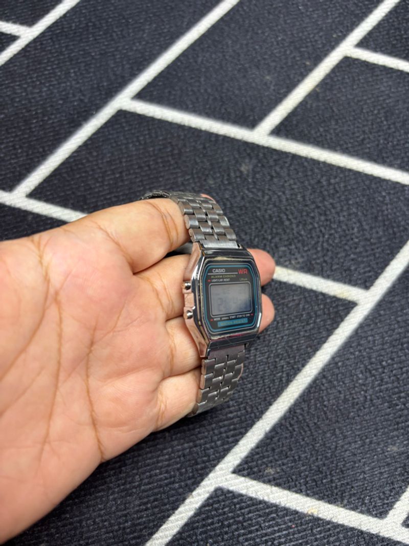 JAM CASIO A159W SILVER, foto 3