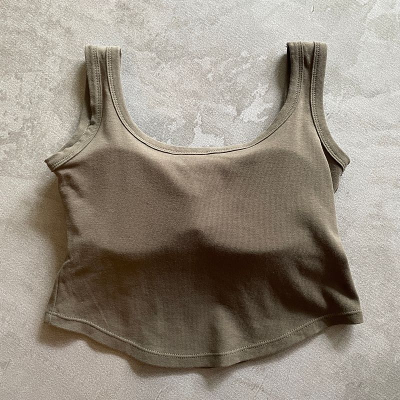 Sleeveless Tank-top/ with cups #E, foto 2