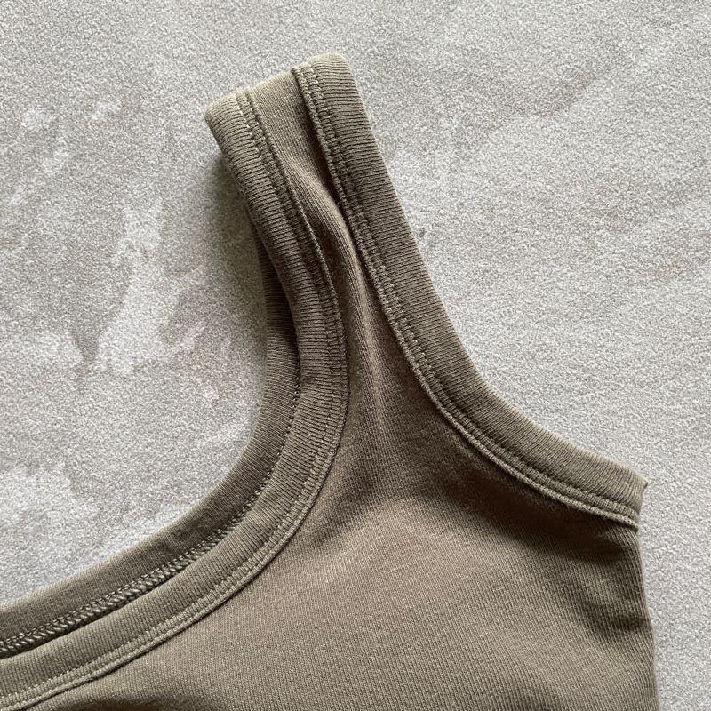 Sleeveless Tank-top/ with cups #E, foto 4