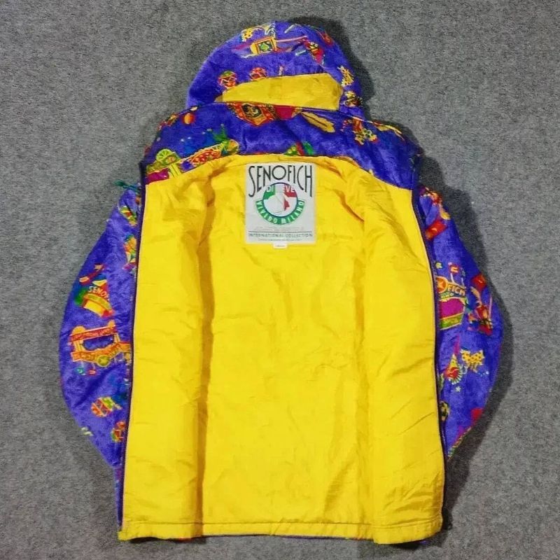 SENOFICH ITALIAN VINTAGE 80s JACKET, foto 7