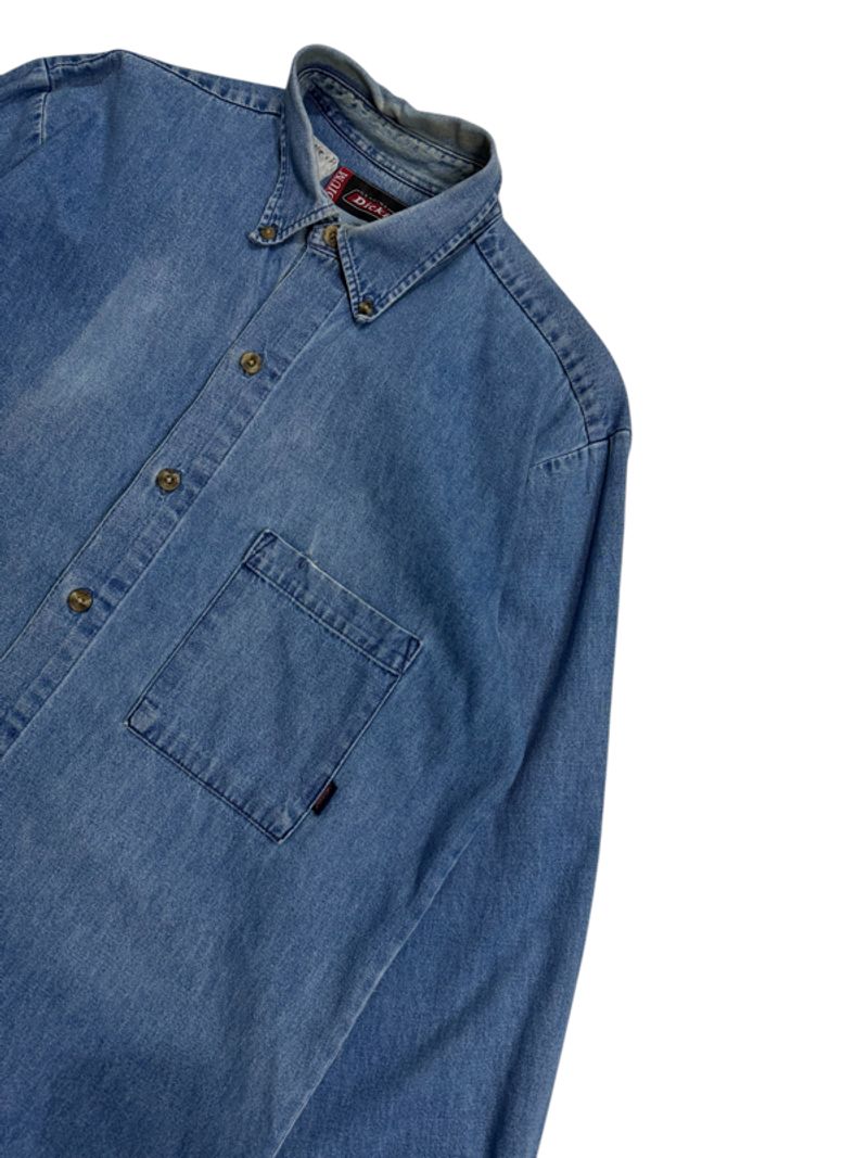 Workshirt Dickies Denim Size M, foto 3