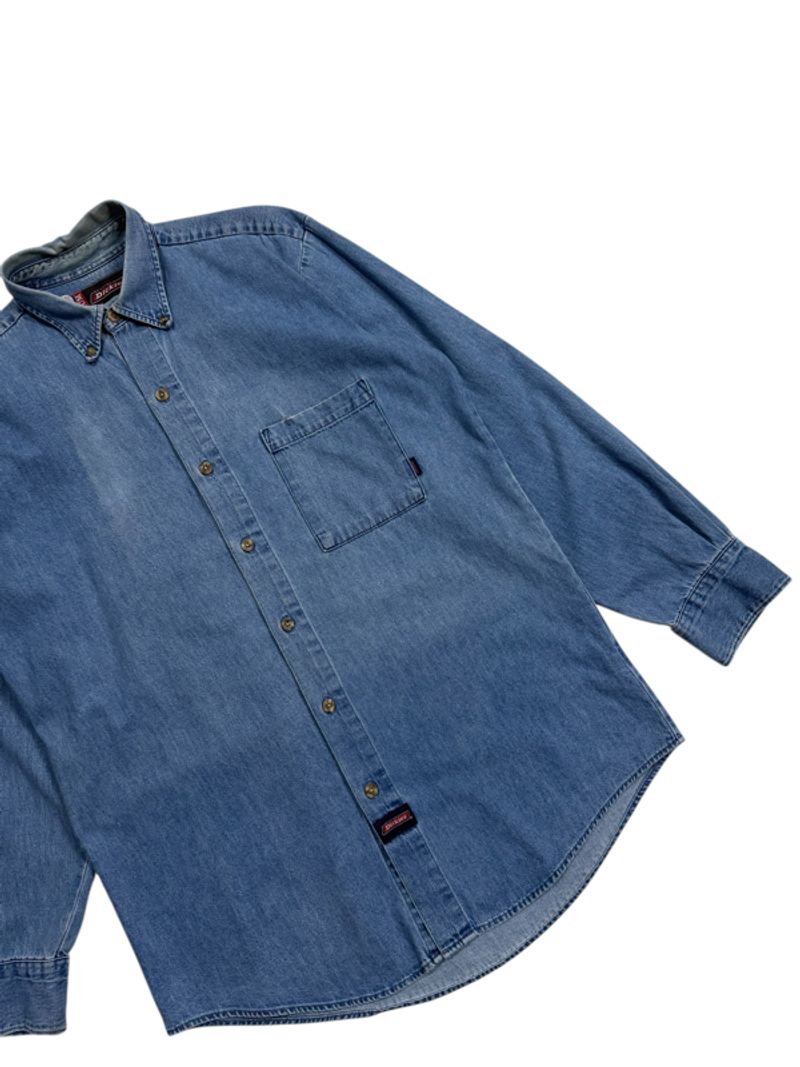 Workshirt Dickies Denim Size M, foto 2