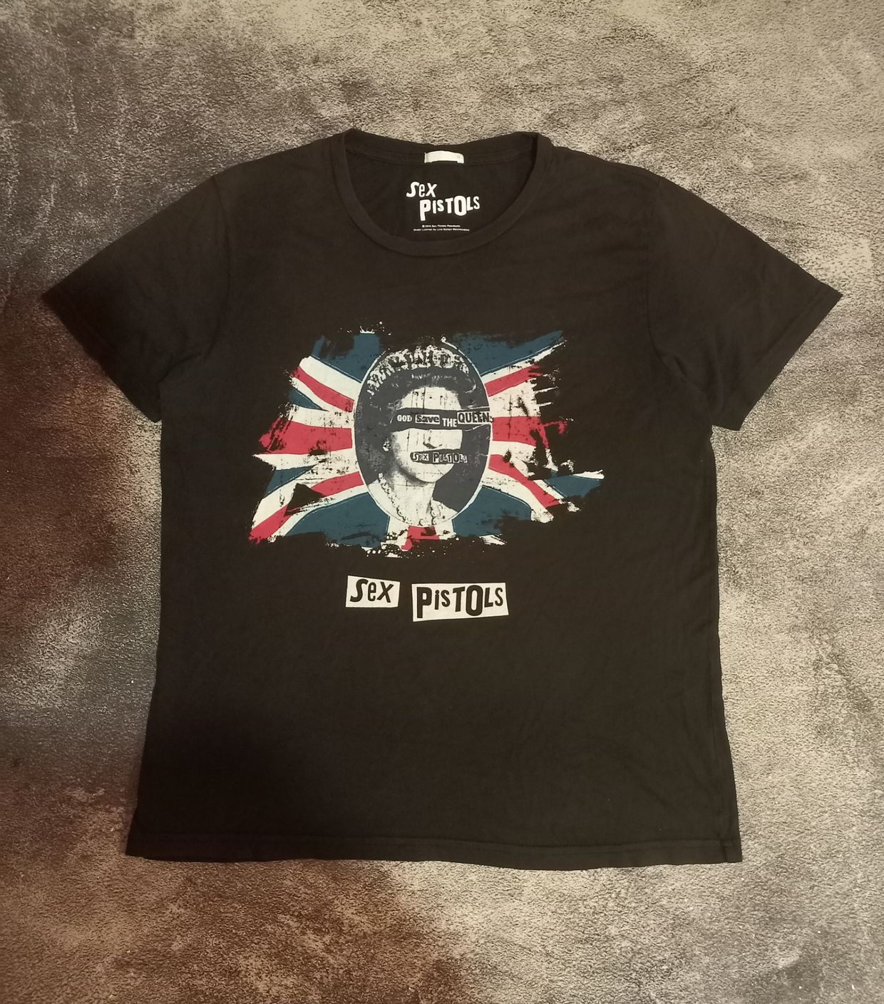 Uniqlo Vintage Grunge T-shirt Pria black
