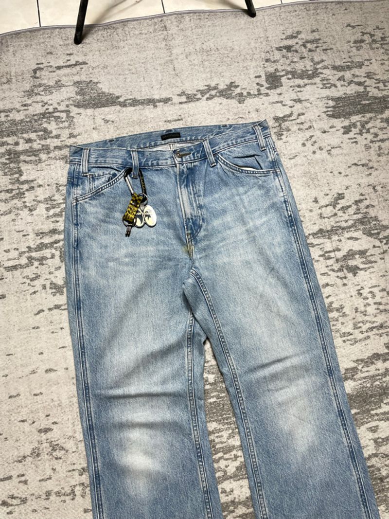 Unqlo jeans flare regular middle pants, foto 2