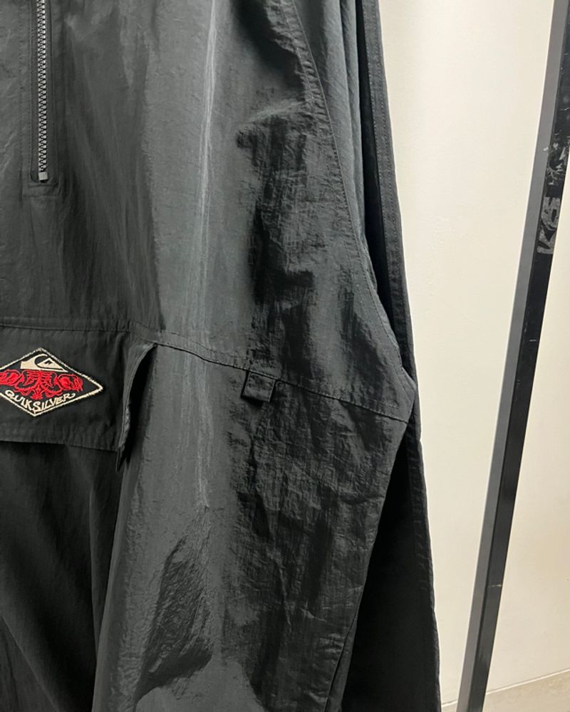 Vintage 1990s QUIKSILVER PULLOVER CAGOULE WINDBREAKER, foto 7