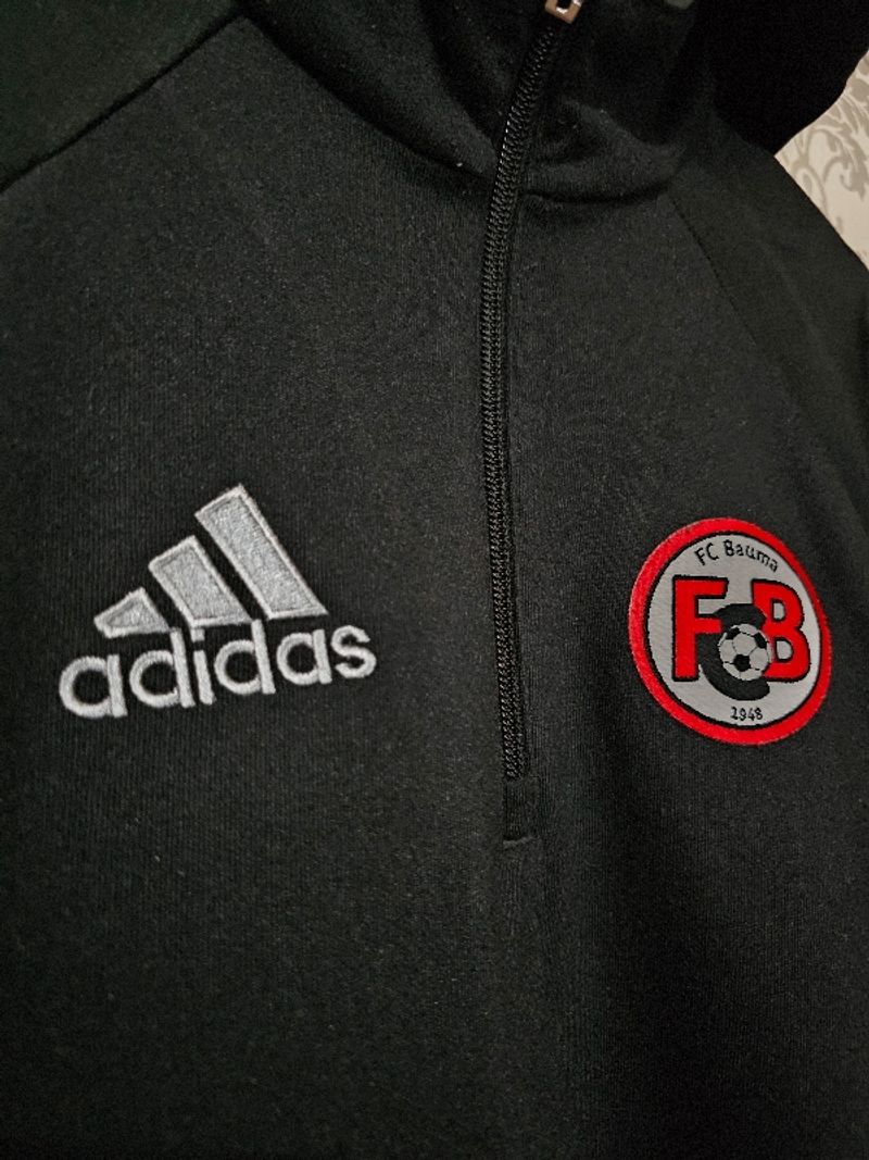 Hoodie Half Zipper Adidas, foto 3