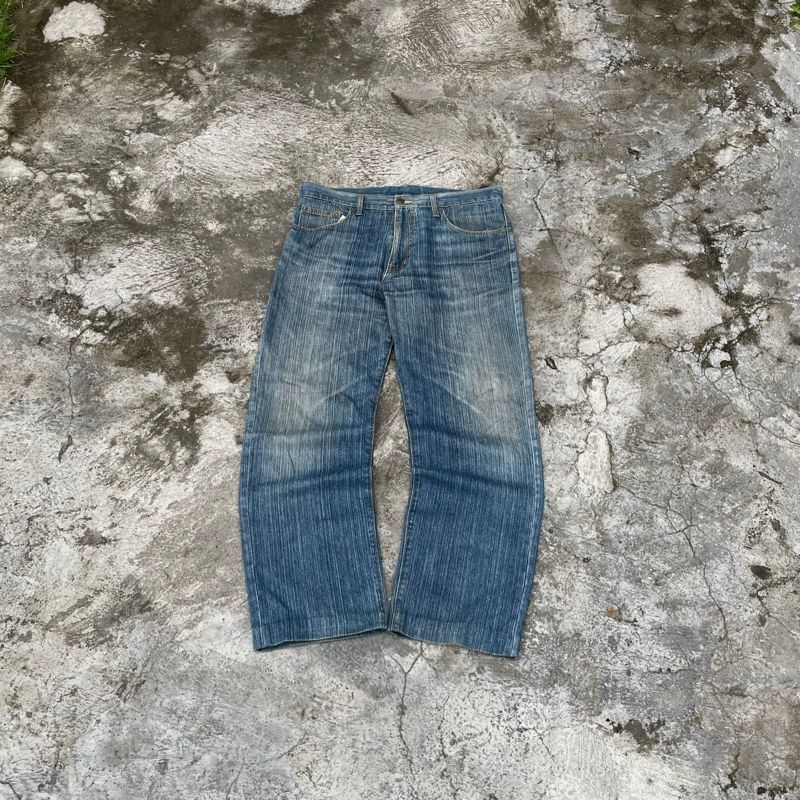 Celana panjanh blue washed jeans, foto 2