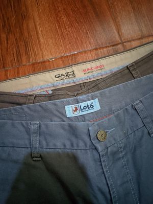 Lois Jeans, GazR Slim Chinos, Giordano Shorts, Celcius Short