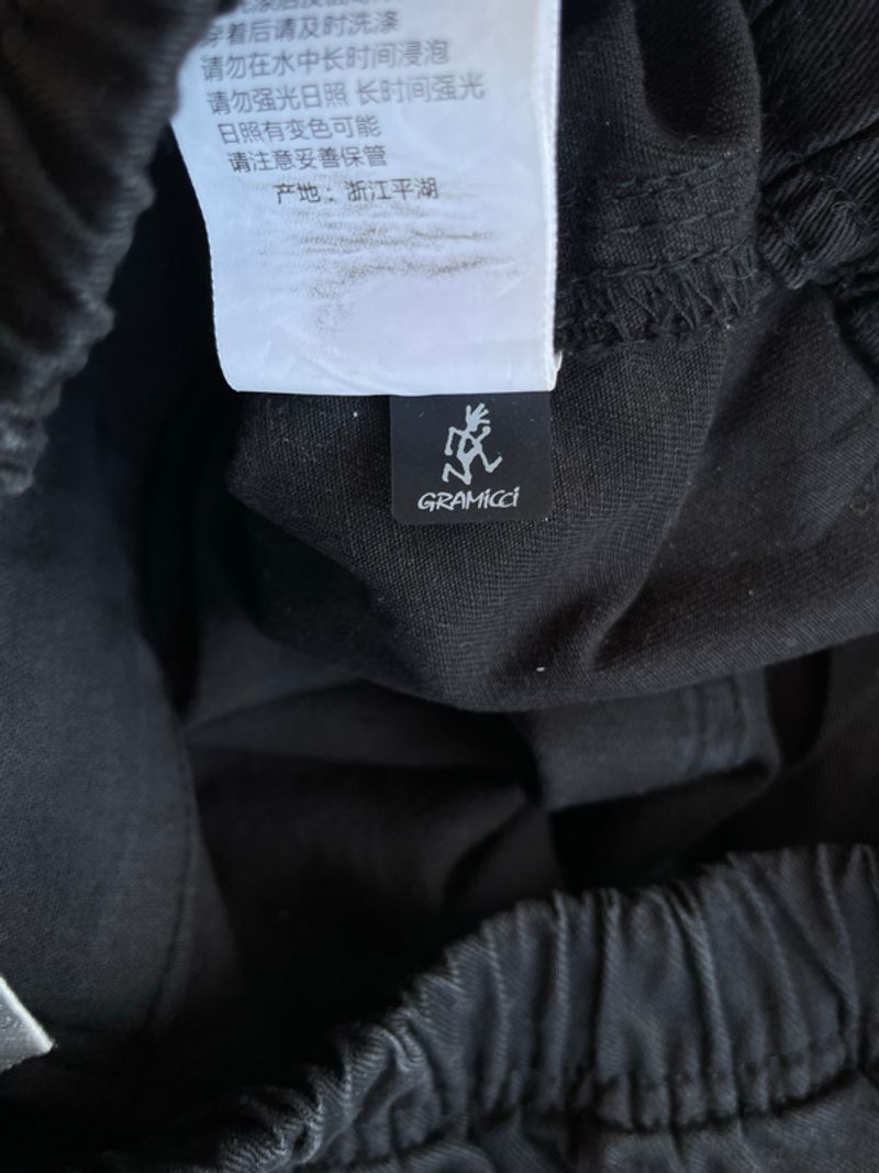 GRAMICCI LOOSE TAPPERED PANTS BLACK, foto 9