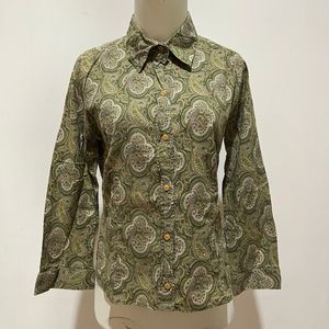 Kemeja Hijau Zara Basic