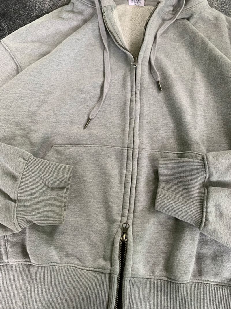 Toffe Double Zhip Blank Hoodie, foto 4