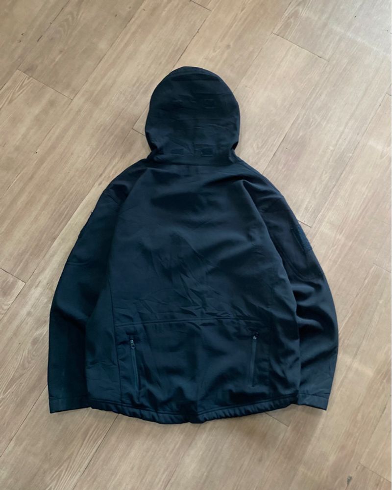 GORPCORE STYLE SOFTSHELL UTILITY HOODED MILITARY JACKET, foto 8