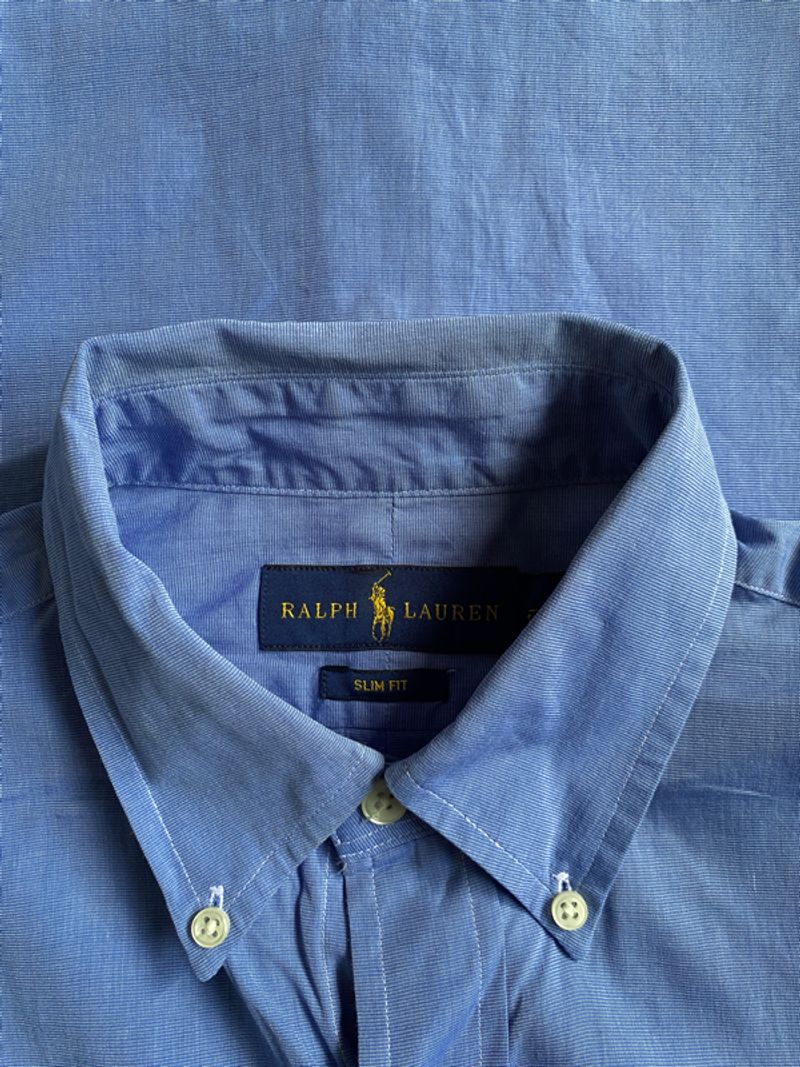 Kemeja Polo Ralph Lauren Blue, foto 6