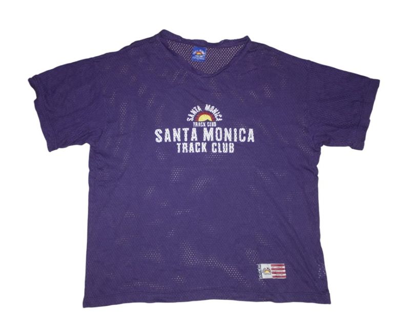 santa monica track club t shirt