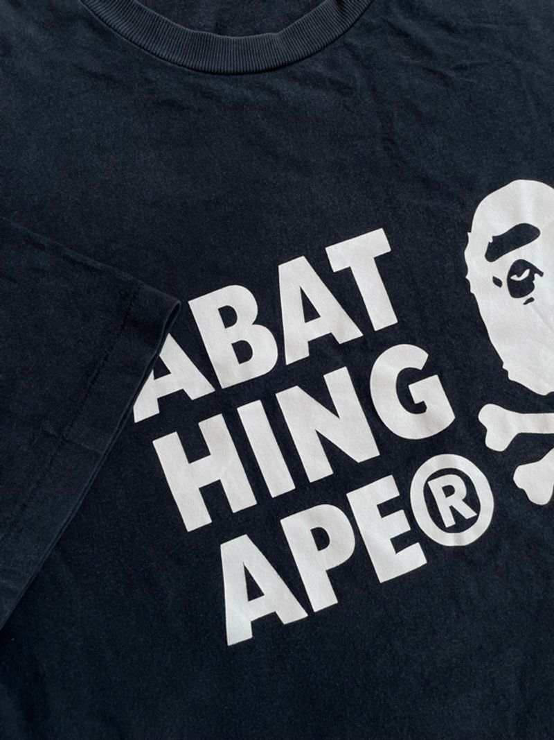 A BATHING APE  BAPE PIRATES STORE TEE SINGLE STITCH SUNFADES, foto 3