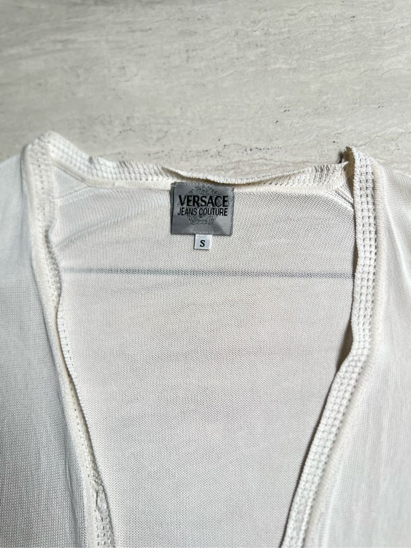 Versace Jeans Couture White Cardigan, foto 7
