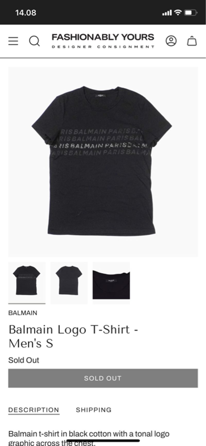 Balmain Font Logo Sweatshirt, foto 2