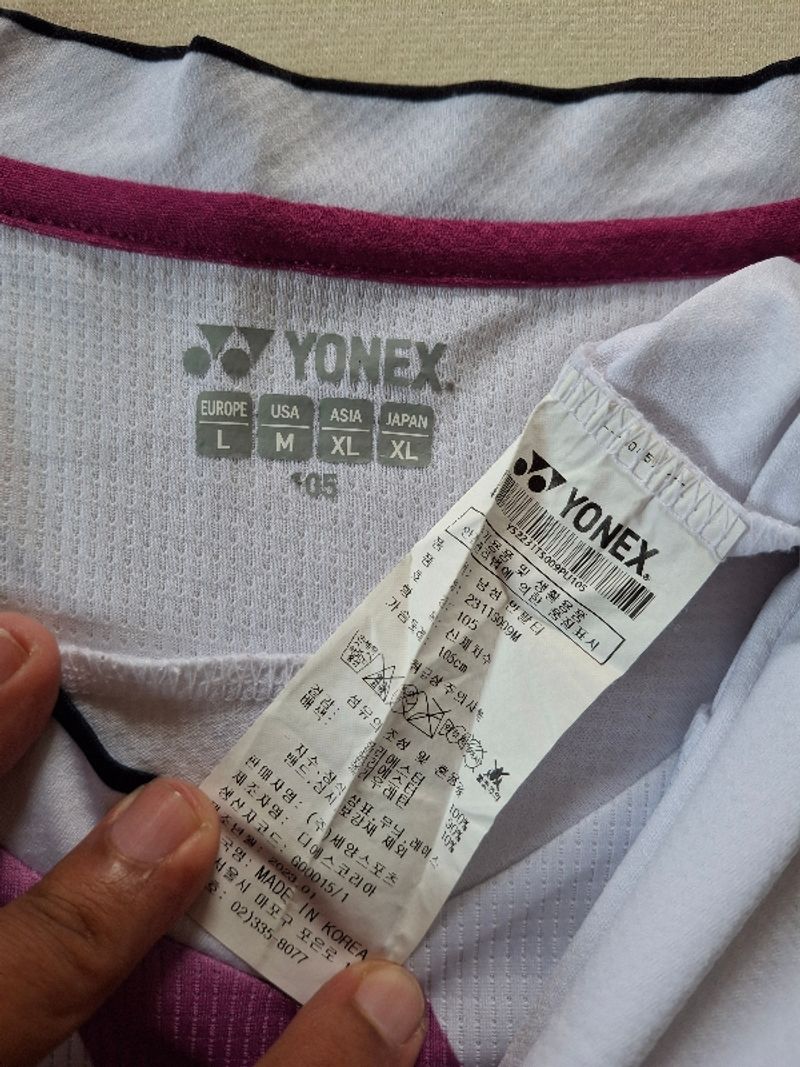 JERSEY YONEX BULUTANGKIS ORIGINAL 100%, foto 4