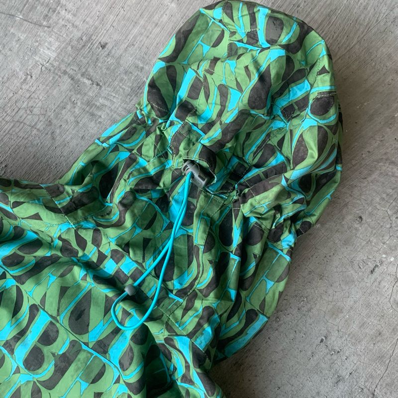 Vintage Burton full Text over printed outdoor Jacket, foto 8