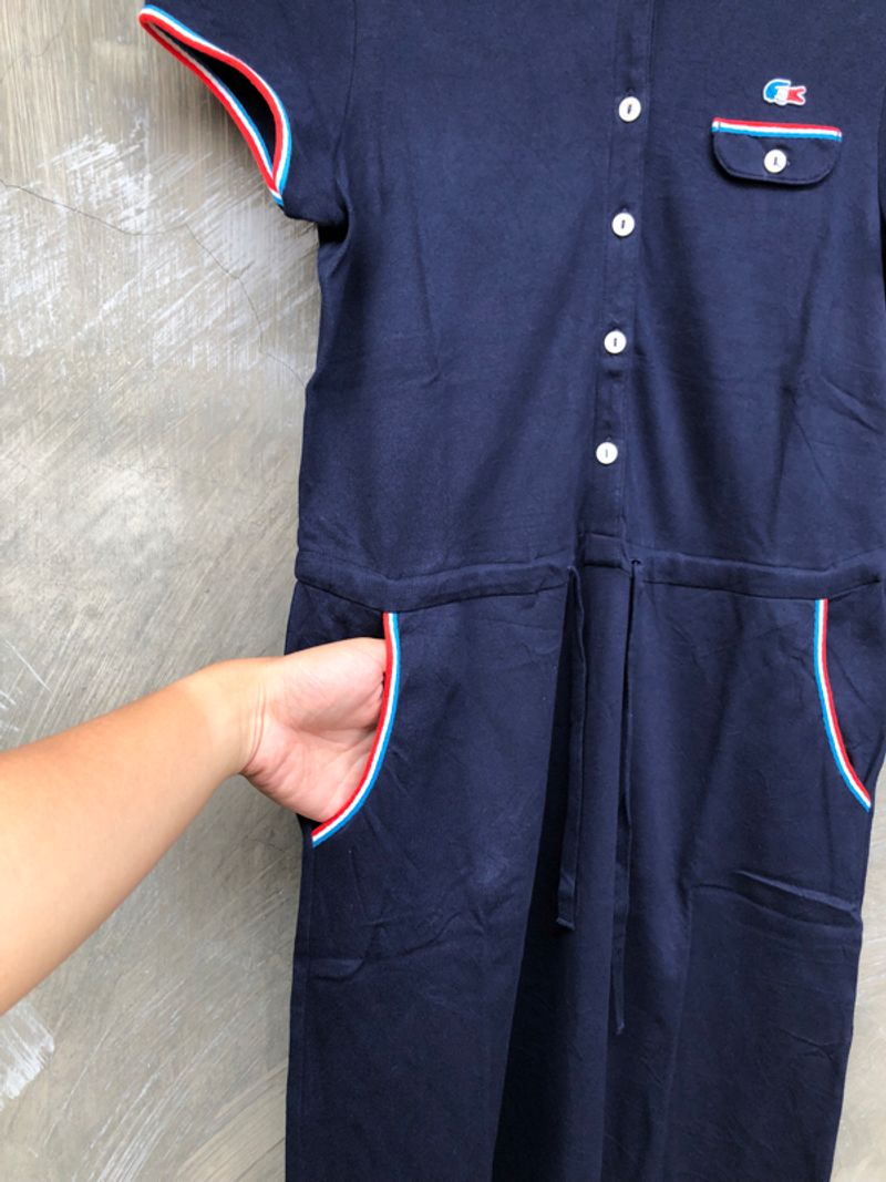 Authentic Lacoste Retro Women Midi Dress, foto 6