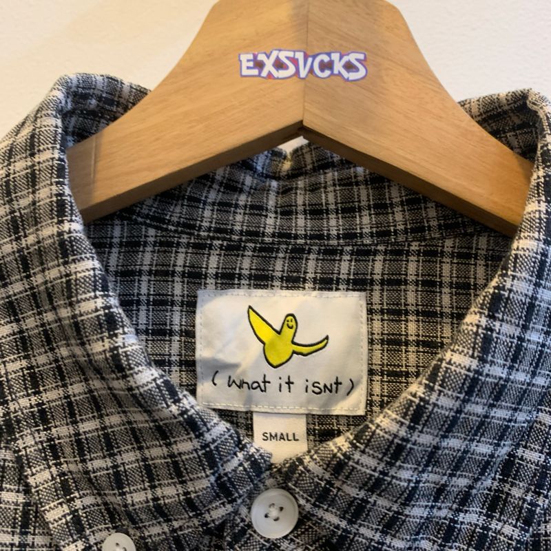 Mark Gonzales Gingham Check Shirt, foto 4
