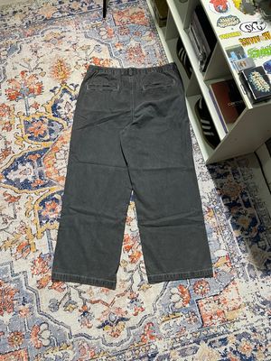 Canvas Denim Baggy Pants Global Uniqlo