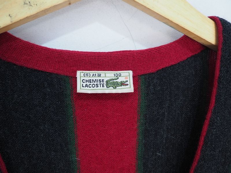 CHEMISE LACOSTE WOOL KNIT CARDIGAN, foto 2