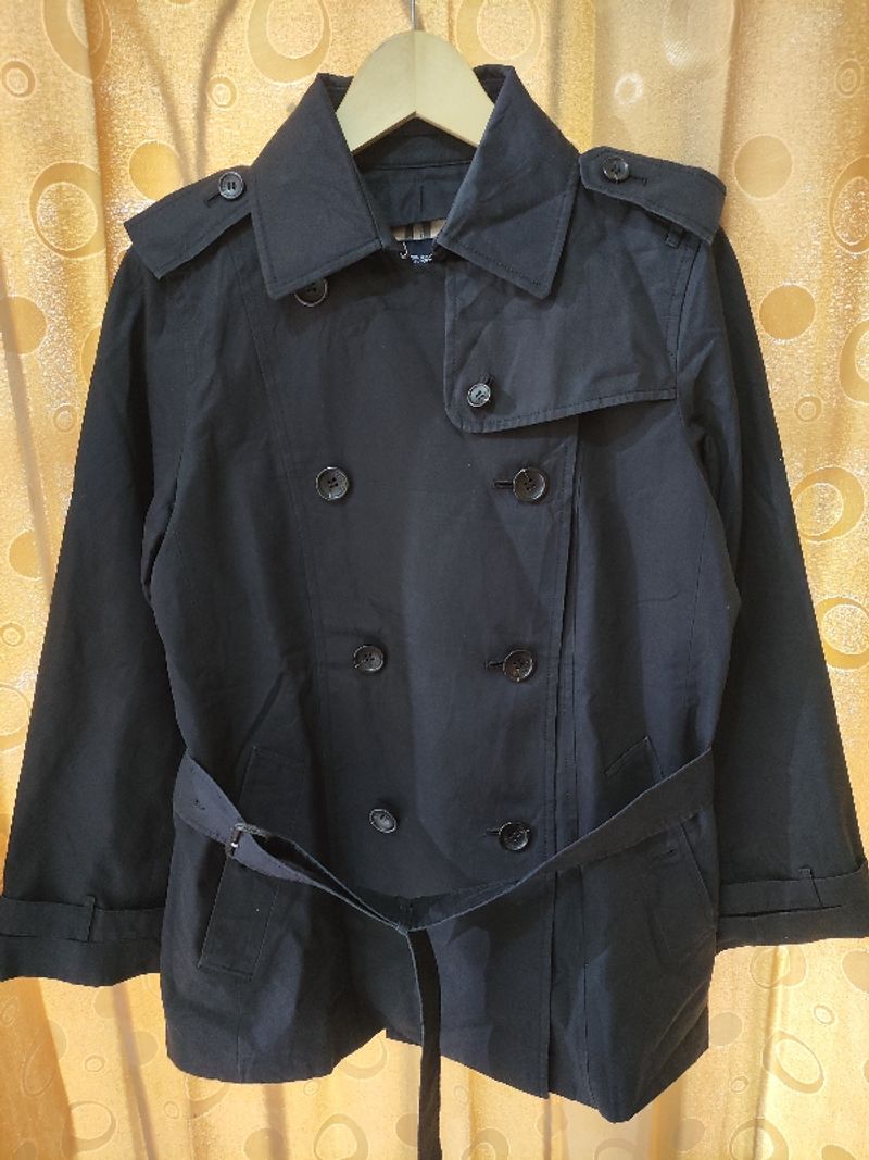 Burberry Nova Check Coat Jacket Kanvas Like New, foto 2