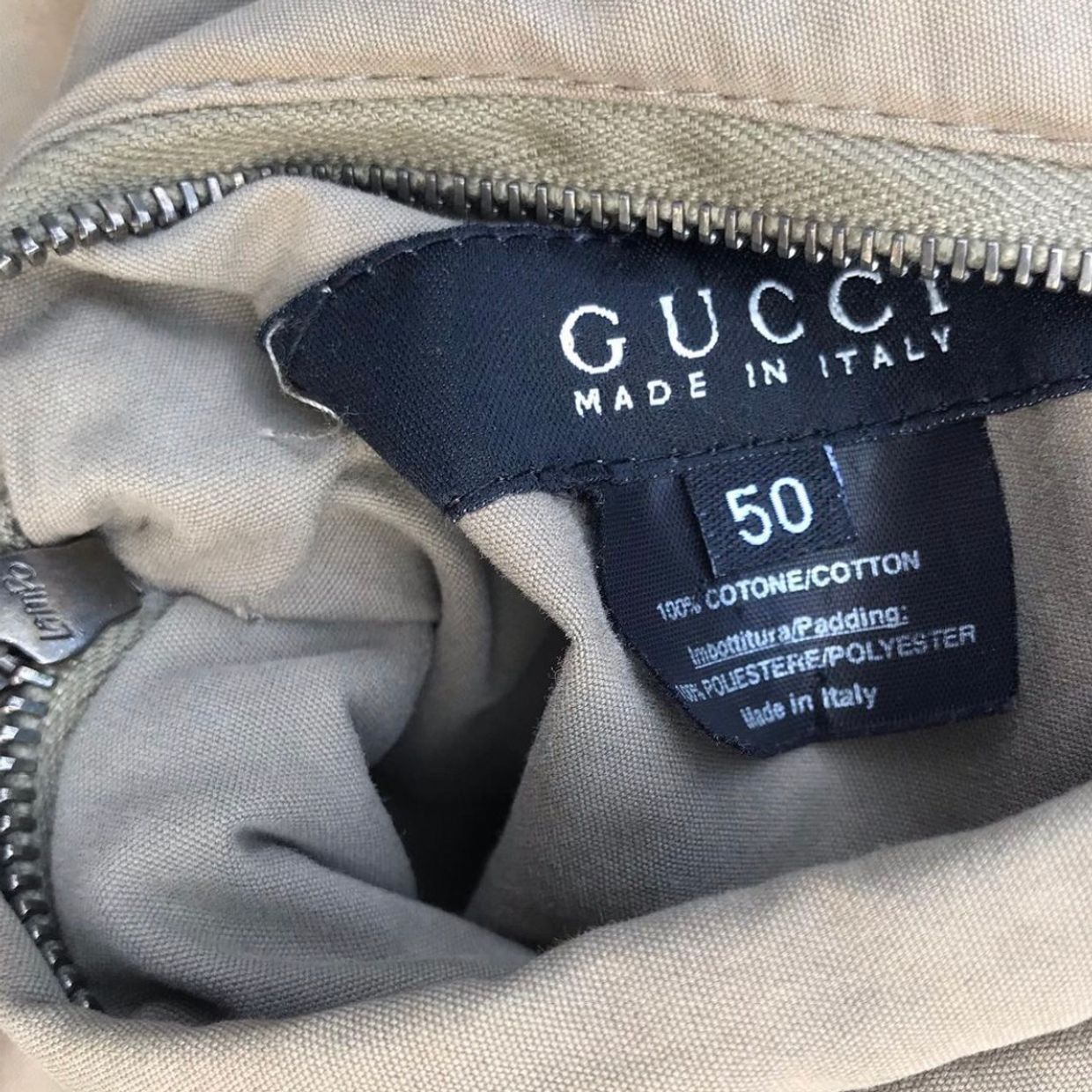 Gucci Bomber jacket Pria tan, foto 4
