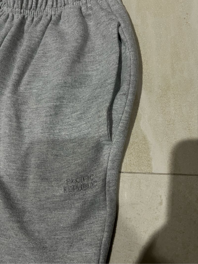 pull&bear pacific republic grey sweatpants / jogger, foto 4