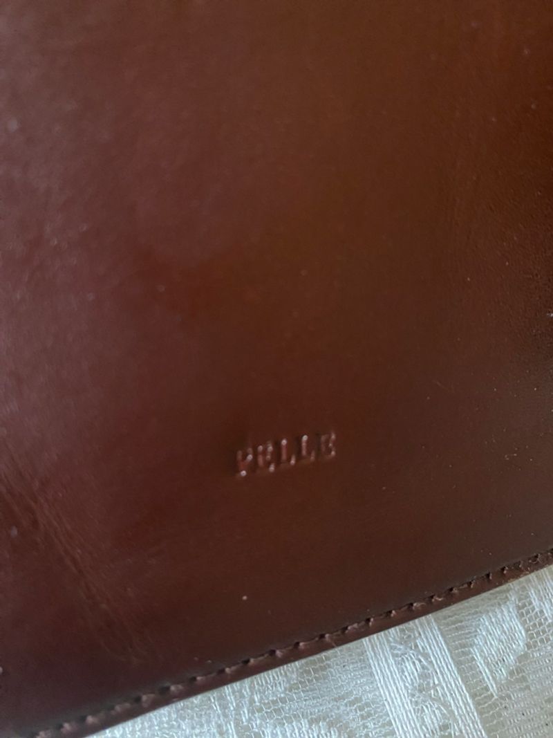 vintage pelle borsa shoulderbag, foto 2