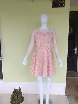 DRESS BULU MEWAH