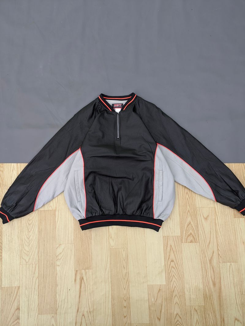 ZETT HALFZIP BASEBALL JACKET, foto 5