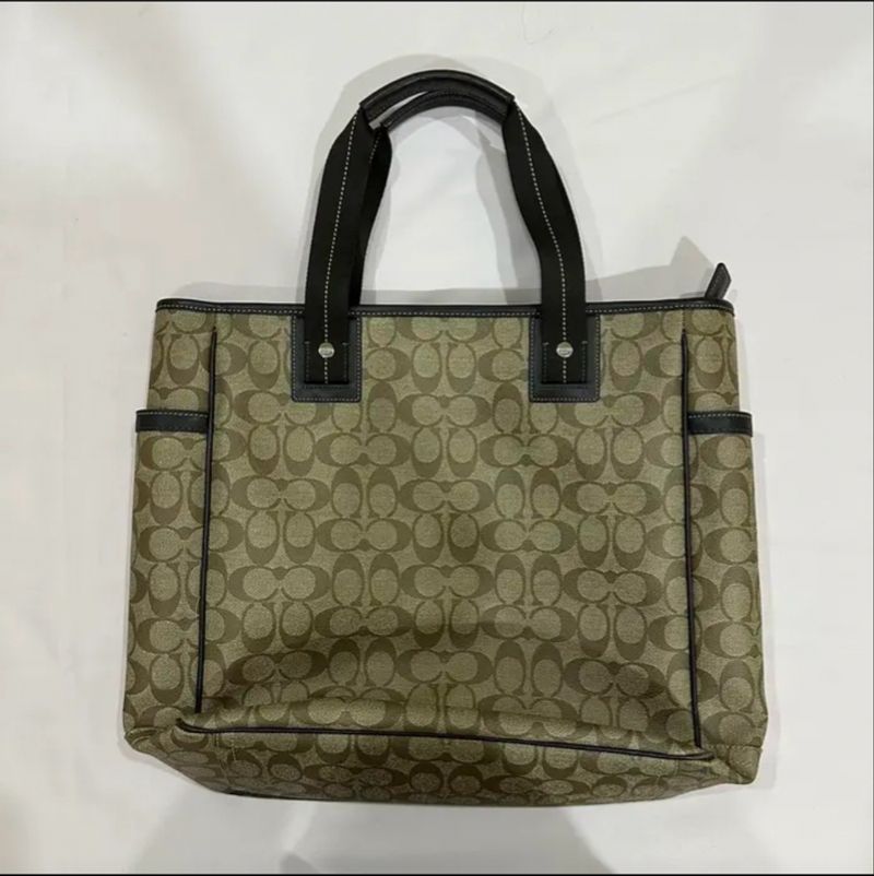 Coach Heritage Stripe Tote Bag, foto 2