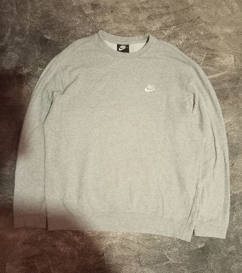 Nike Sportswear Casual Sweater Pria gray