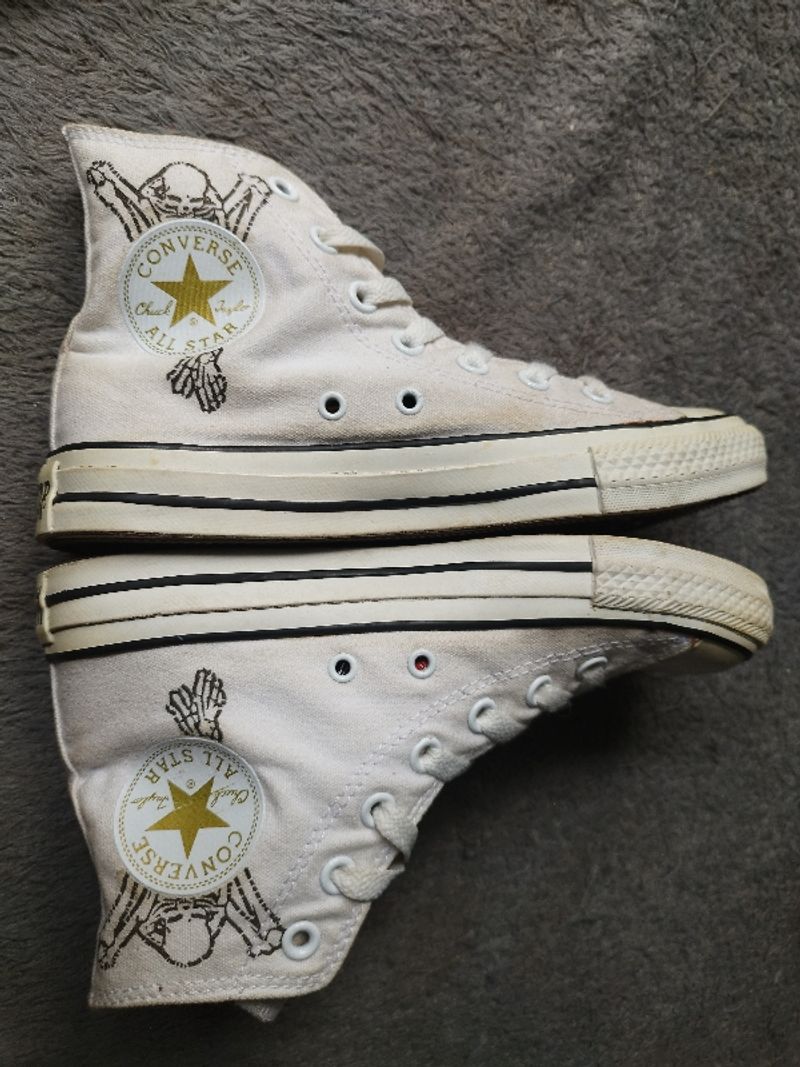 Converse CT HI Skull White Black Size 37, foto 3