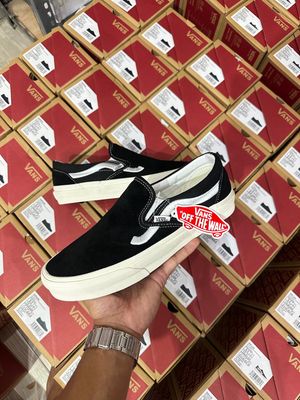 VANS SLIP ON STRIP BLACK ORIGINAL