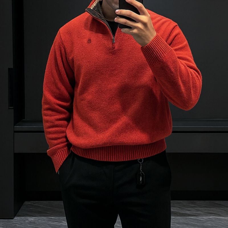 Knit Halfzip SPASSO, foto 2