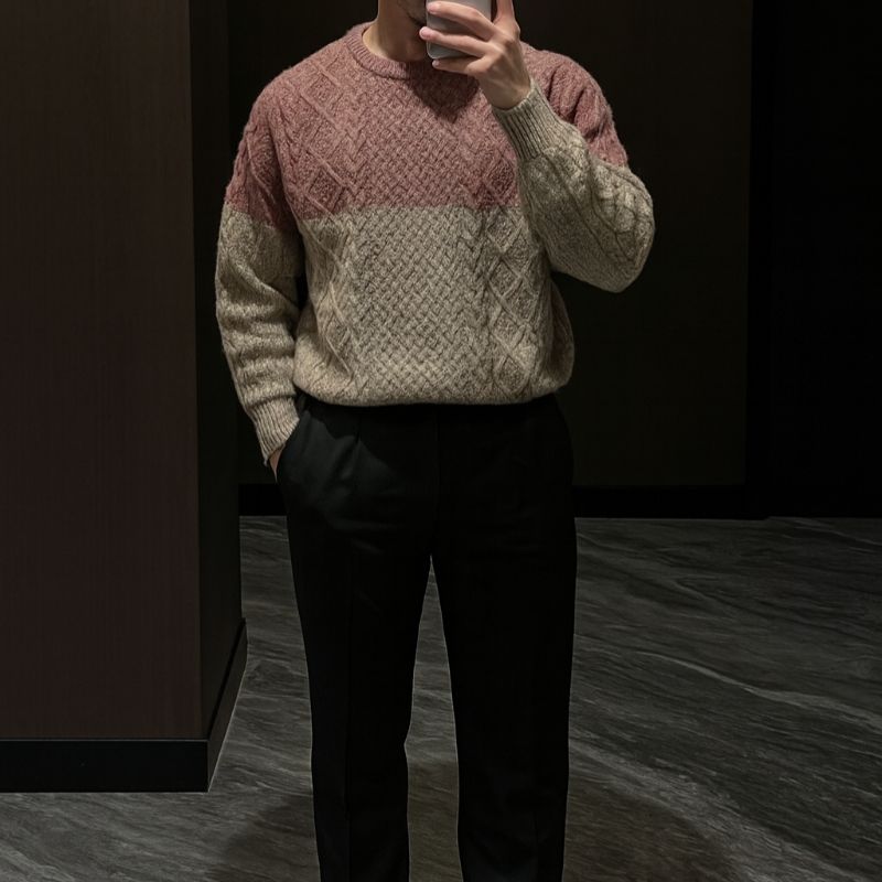 Knit Sweater 3D Cable by ZIOZIA, foto 2