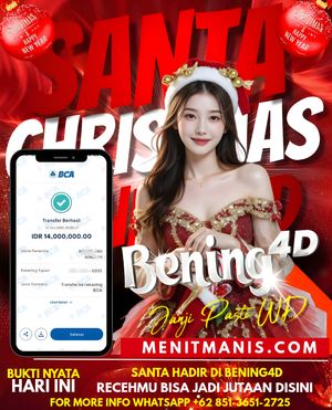 🎅✨ SANTA DATANG BAWA CUAN DI BENING4D! ✨🎅