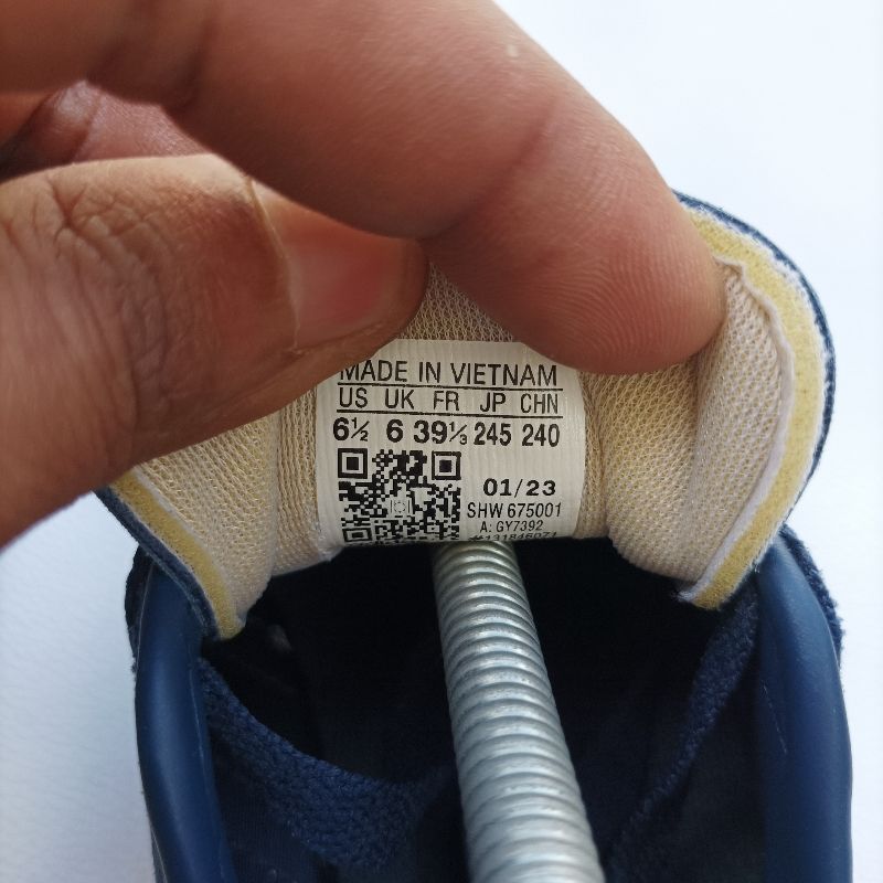 Adidas Bermuda Navy White, foto 5