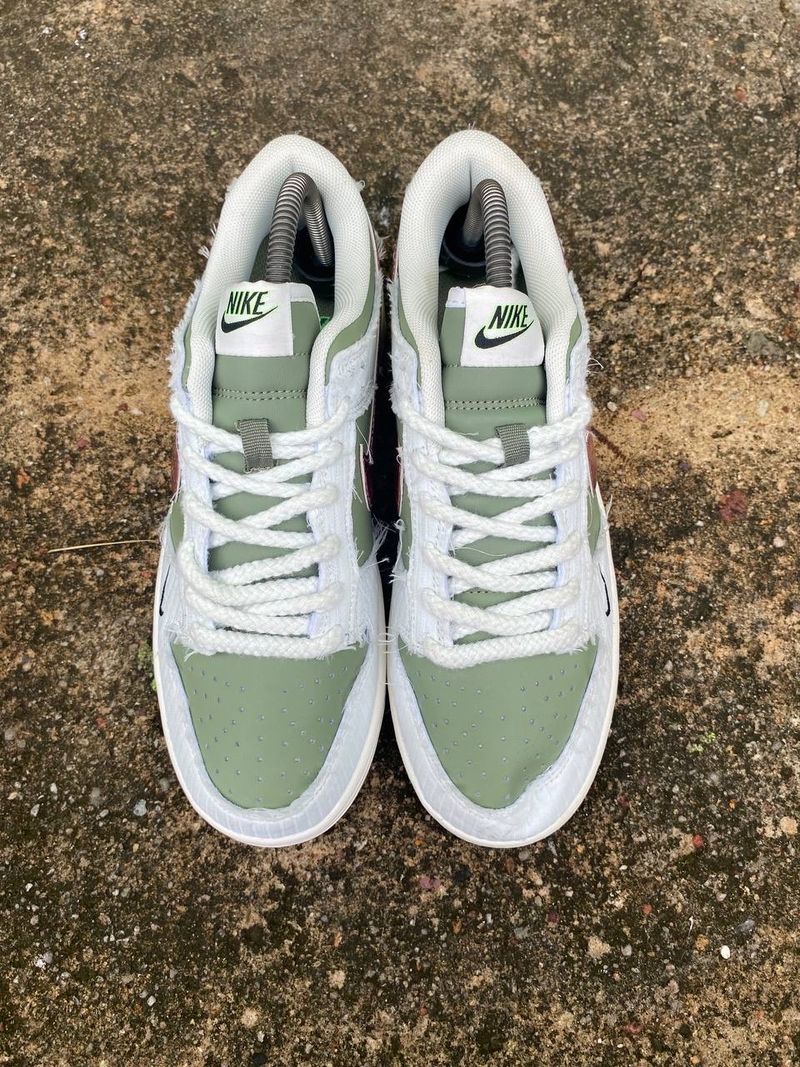 Nike Y2K Sneakers Pria white green, foto 2