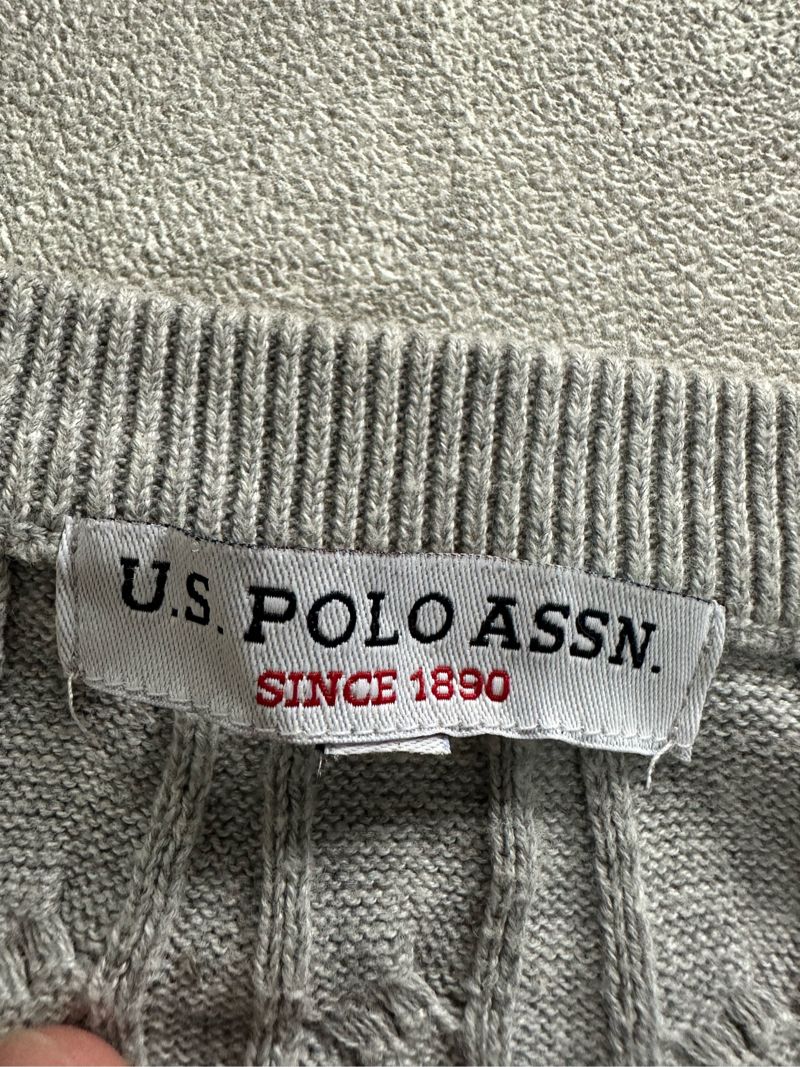 Vintage Casual Sweater Pria gray, foto 3