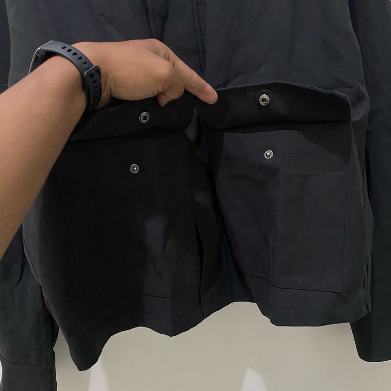 1’soft Korean canvas linen workjacket, foto 7