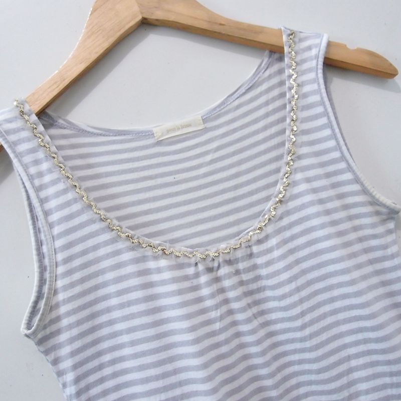 BD281 SIZE S-M LACE SECOND TANK TOP, foto 2